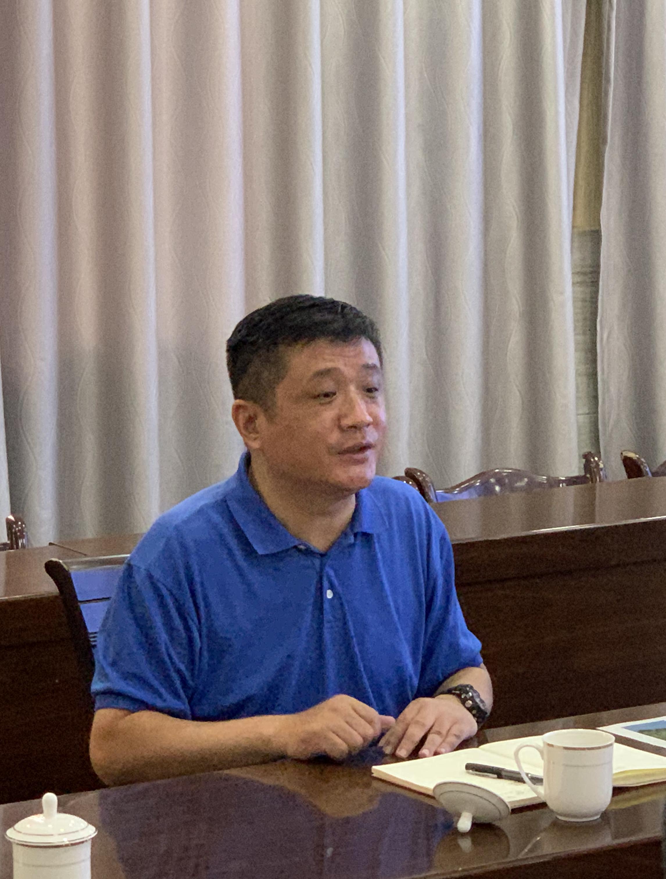 清江浦区委书记朱海波来公司考察